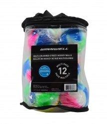 WINNWELL míčky hokejbal 12-pack Multicolour