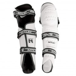 MYLEC hokejbalové holeně MK5 White SR